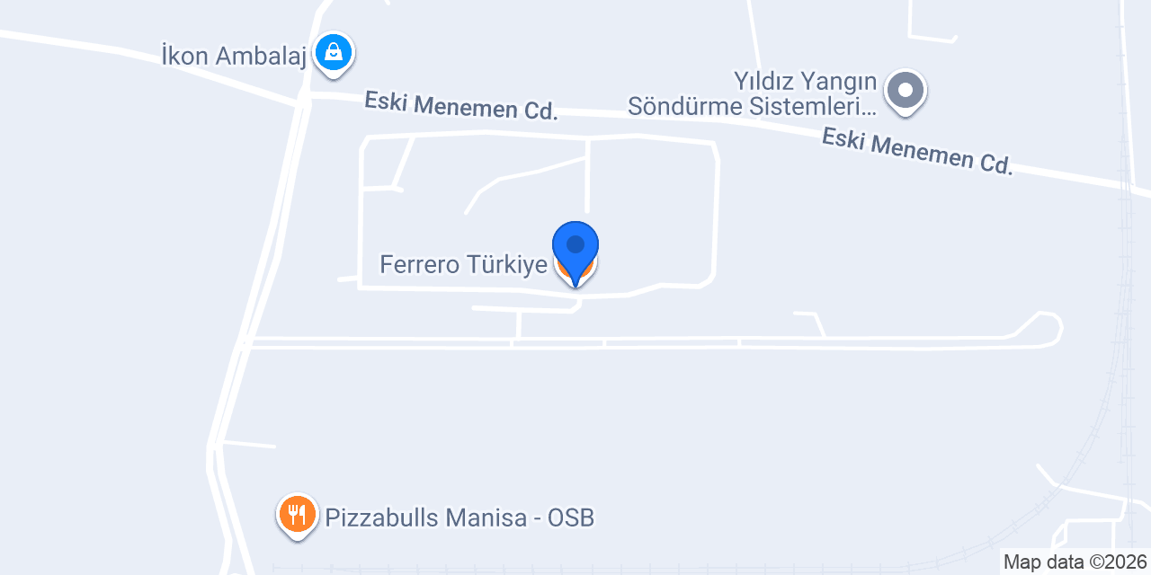Ferrero Türkiye konumu
