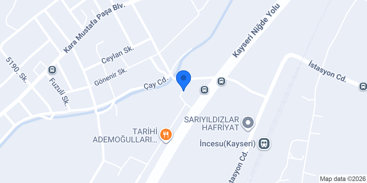 YURDAKUL HAFRİYAT konumu