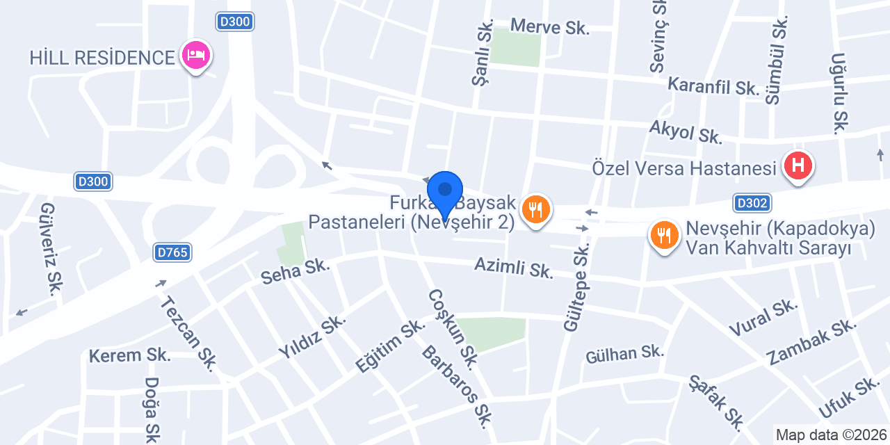 Ariş Mobilya konumu