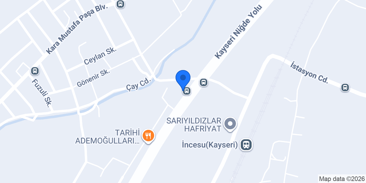 Turgay Mobilya konumu