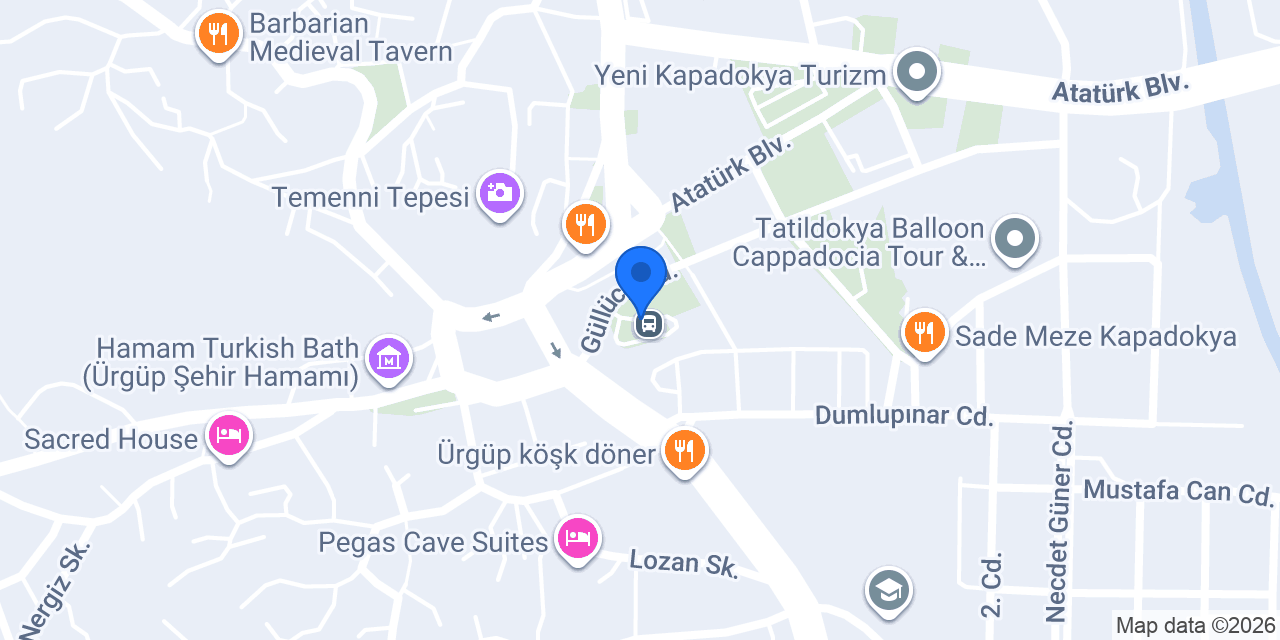 Terminal Taksi Kubilay Çekmen konumu