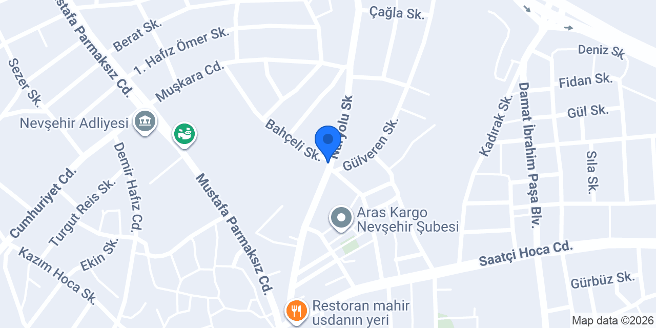 MST Rent A Car konumu