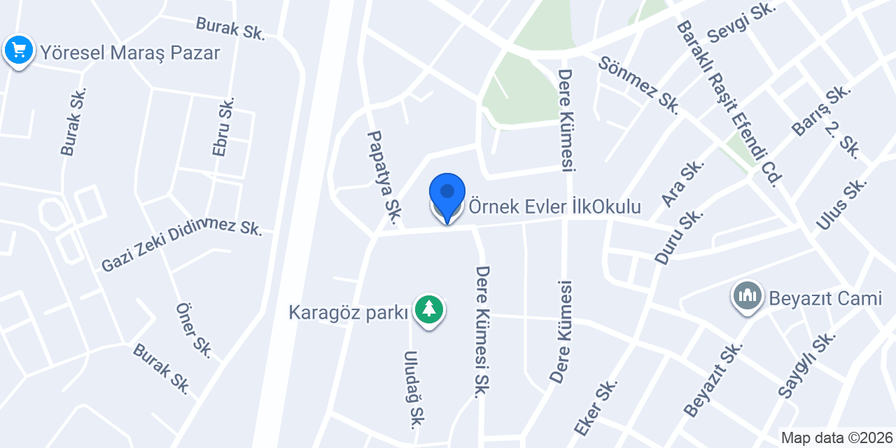 Örnek Evler İlkOkulu konumu