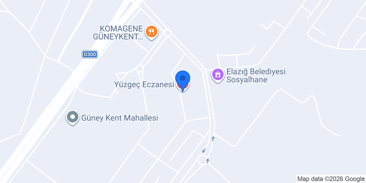Yüzgeç Eczanesi konumu