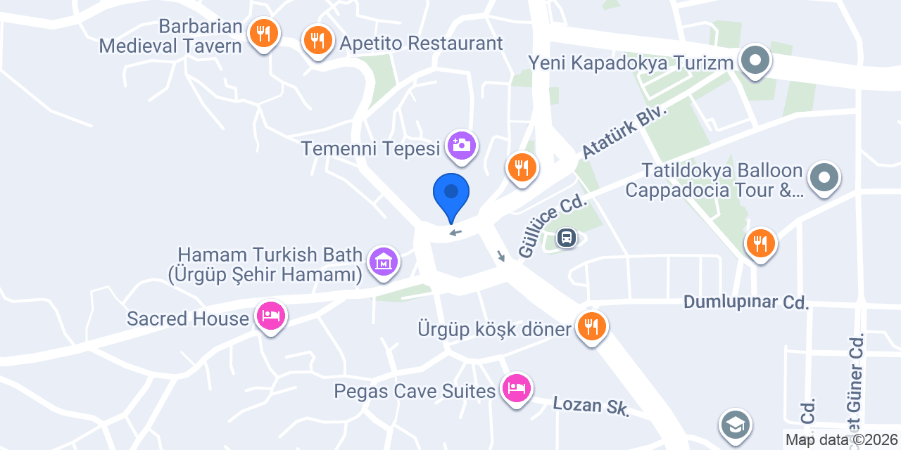 Fırın Expres Han konumu