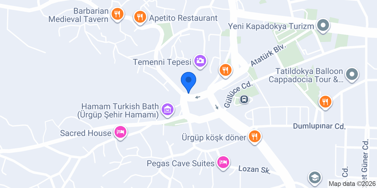 Cappadocia Lounge & Cafe konumu