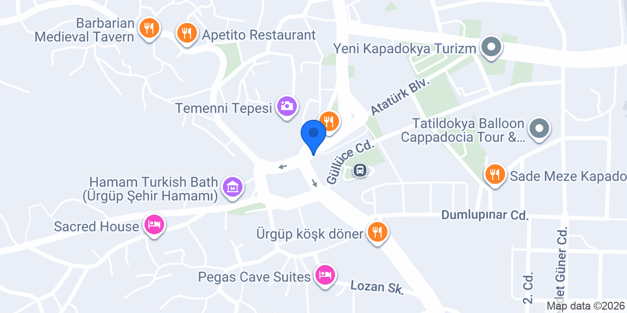Ürgüp Eczanesi konumu