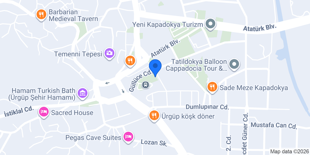 Atan Eczanesi konumu