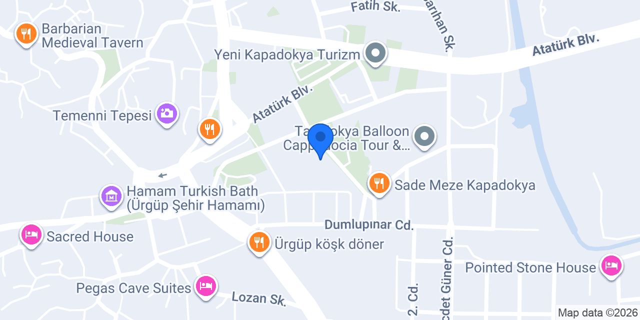 Antepli Hanımın Yeri konumu