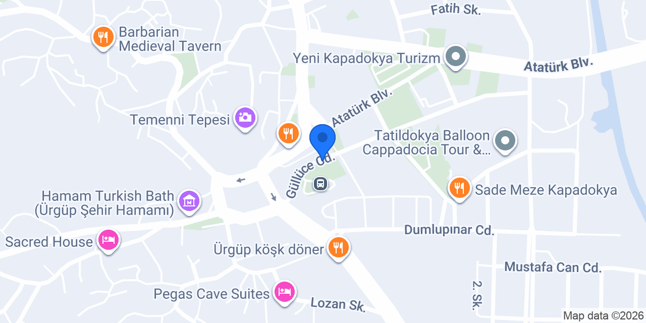 ÜRGÜP SONGÜL ÇİÇEKCİLİK konumu