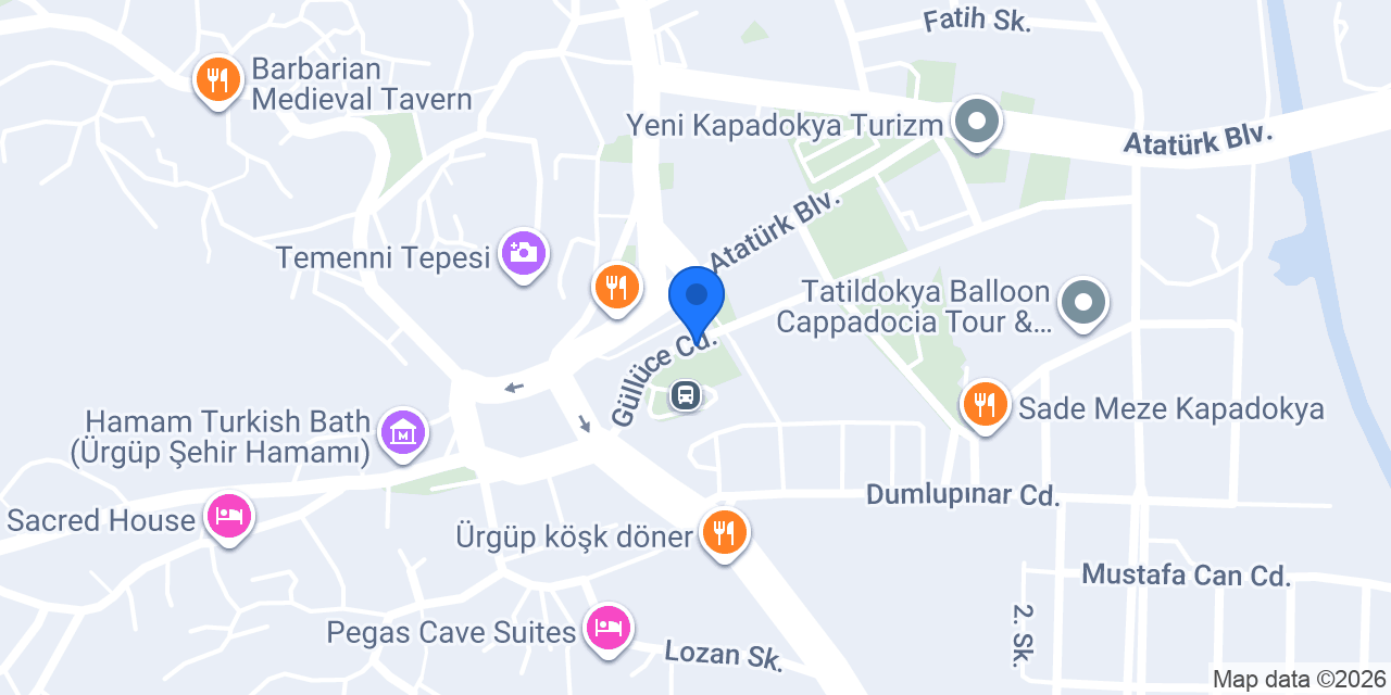 Cappadocia konumu