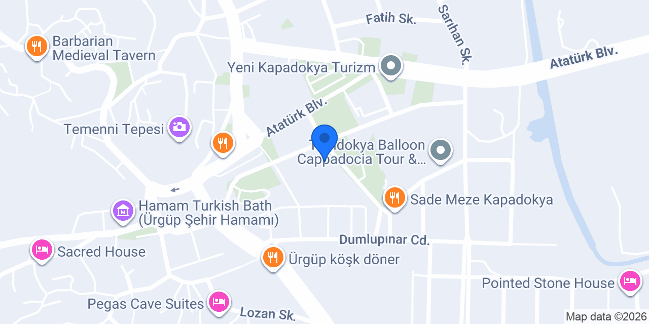 Taş fırın pide&Kebap konumu