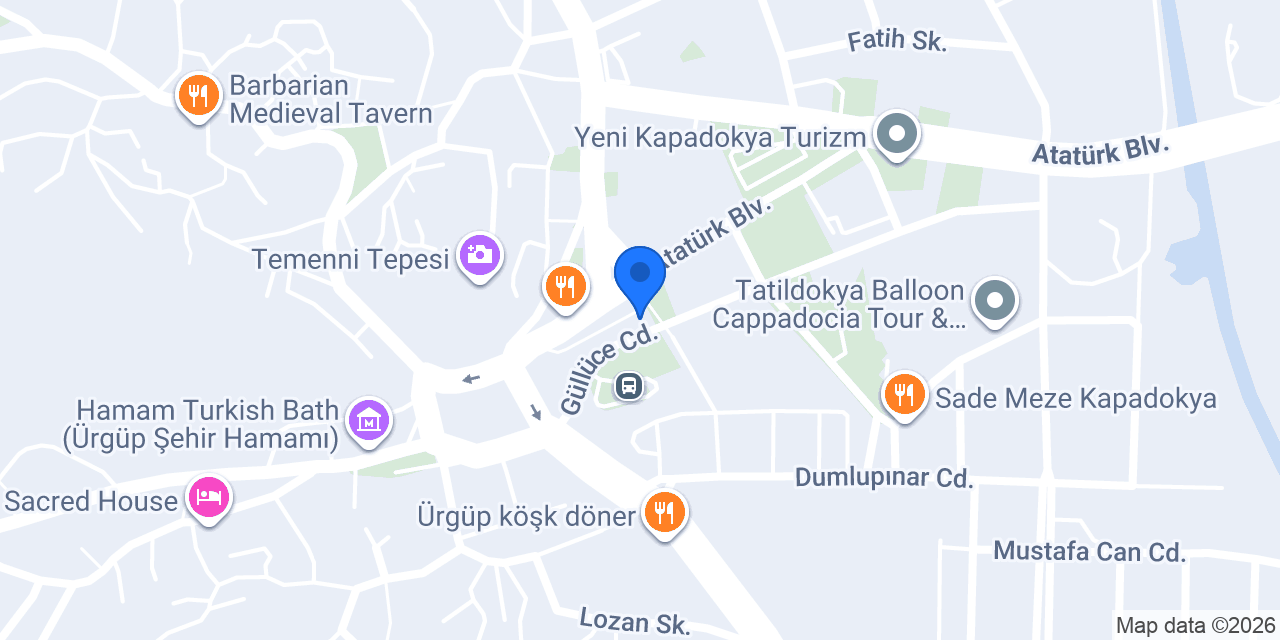Dumanaltı kebap konumu