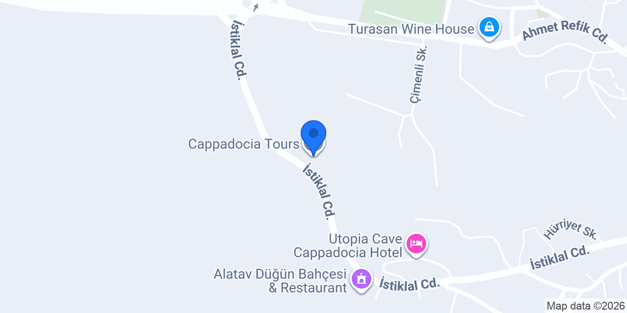 Cappadocia Tours konumu