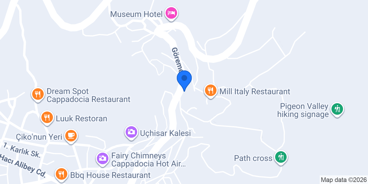 Cappadocia Steak House konumu