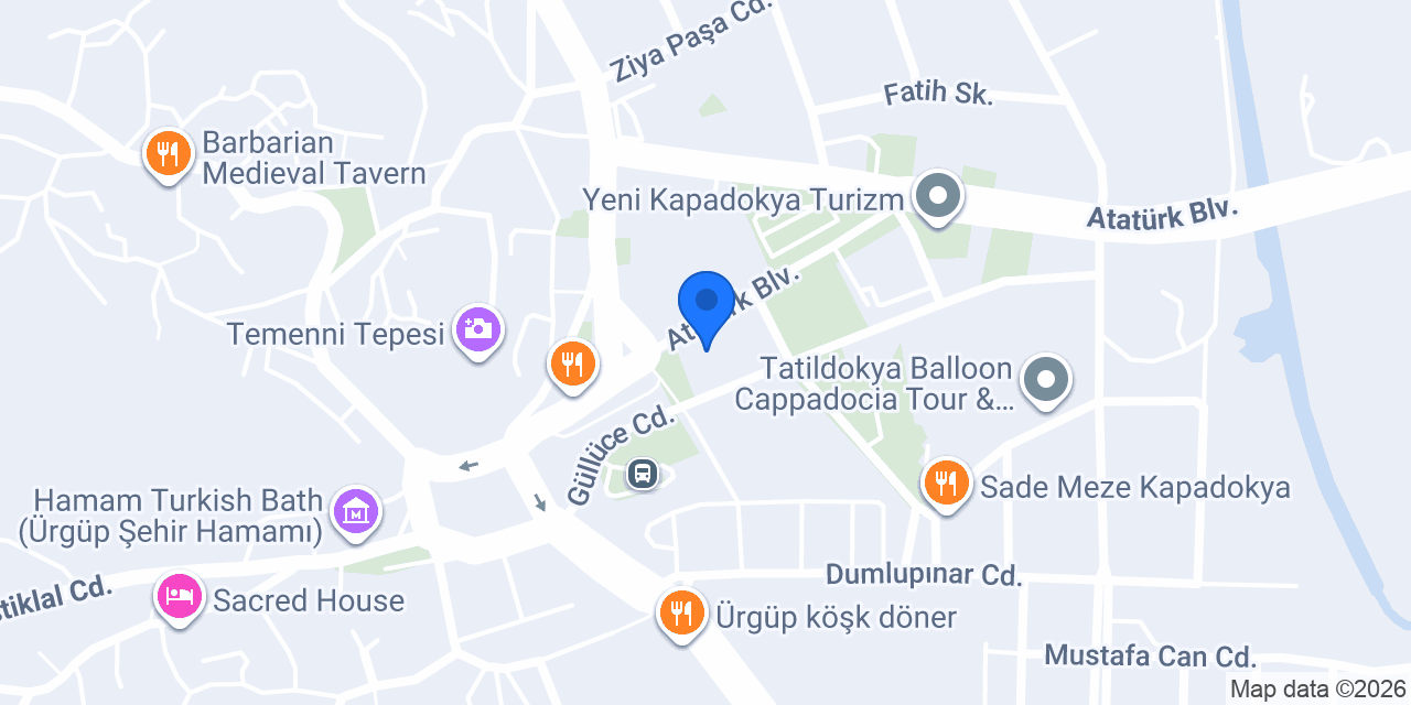 Kuaför Necati konumu