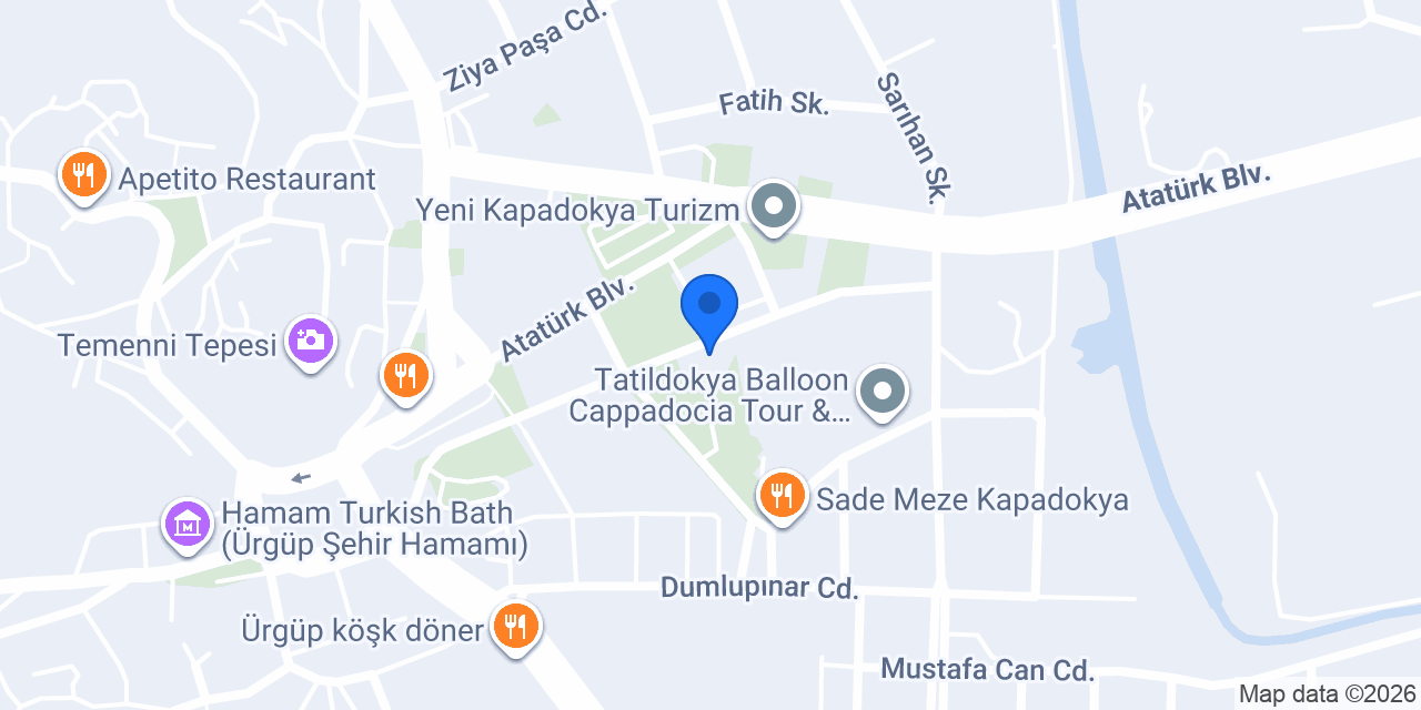 Şahinler Turizm Taşıma konumu