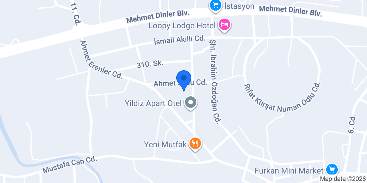 Ali Baran Numanoğlu Ortaokulu konumu