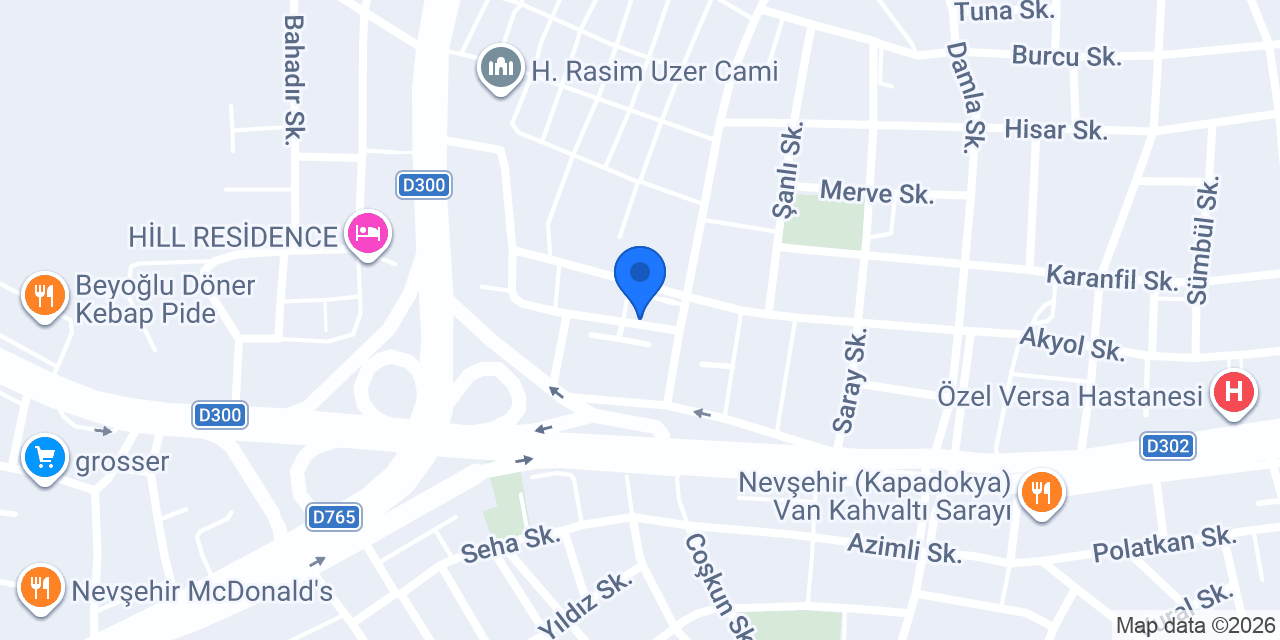 Goncagül Dağdeviren Pilates Studio konumu