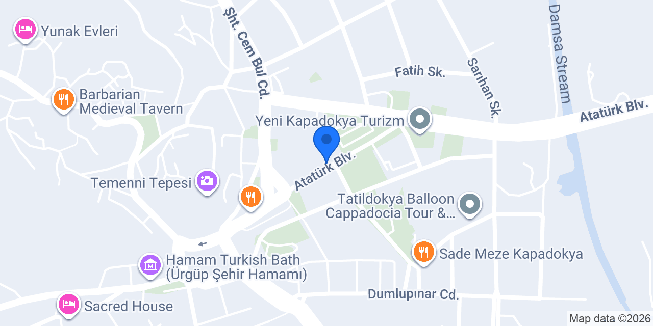 KOMAGENE ÜRGÜP konumu