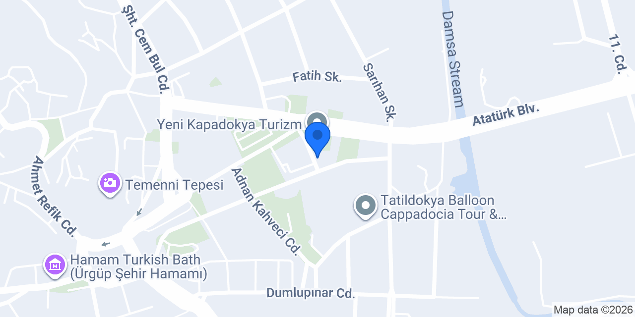 Tulpar Hotel konumu