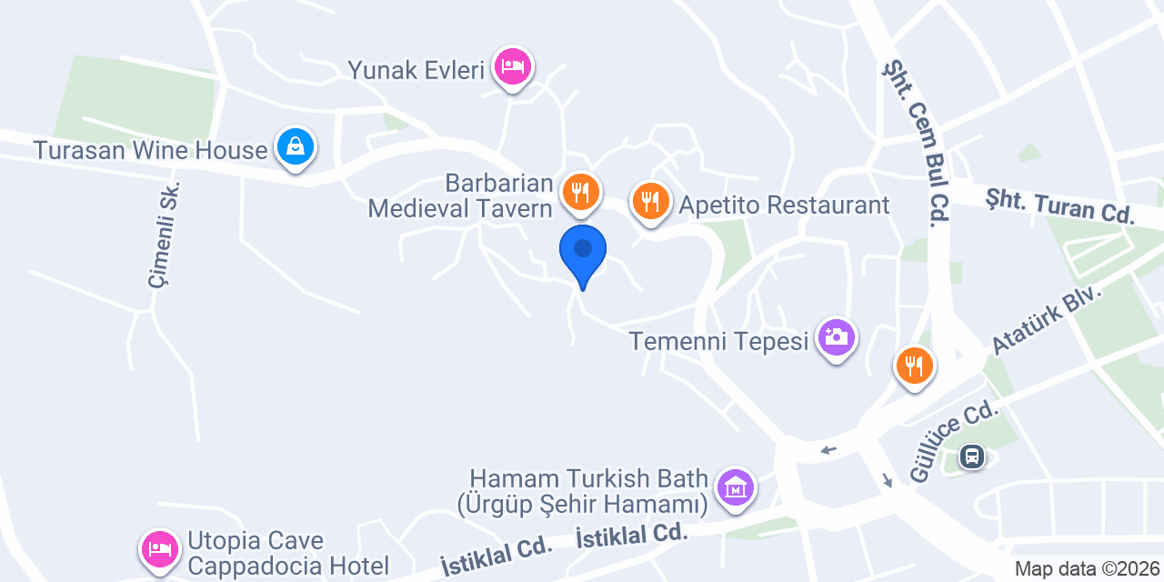 DEDE CAVE KONAK konumu