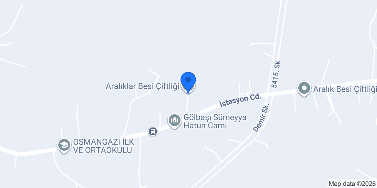 Aralıklar Besi Çiftliği konumu