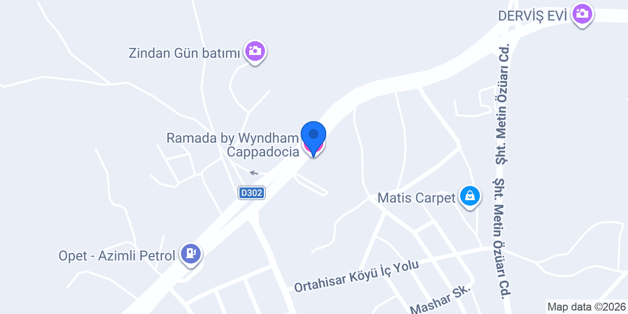 Ramada by Wyndham Cappadocia konumu