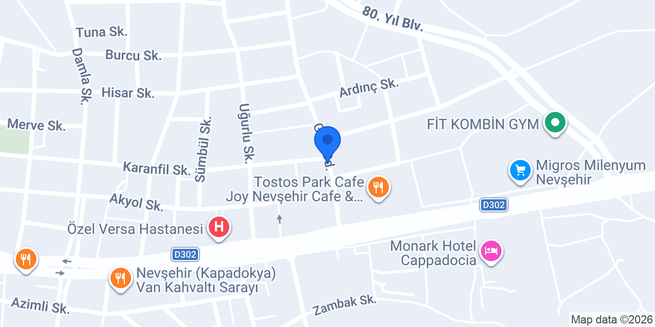 SEVİMLİ DÜŞLER İÇ GİYİM konumu