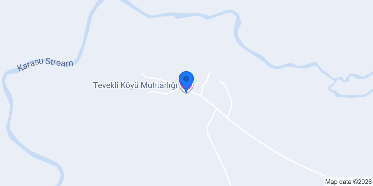 Tevekli Köyü Muhtarlığı konumu