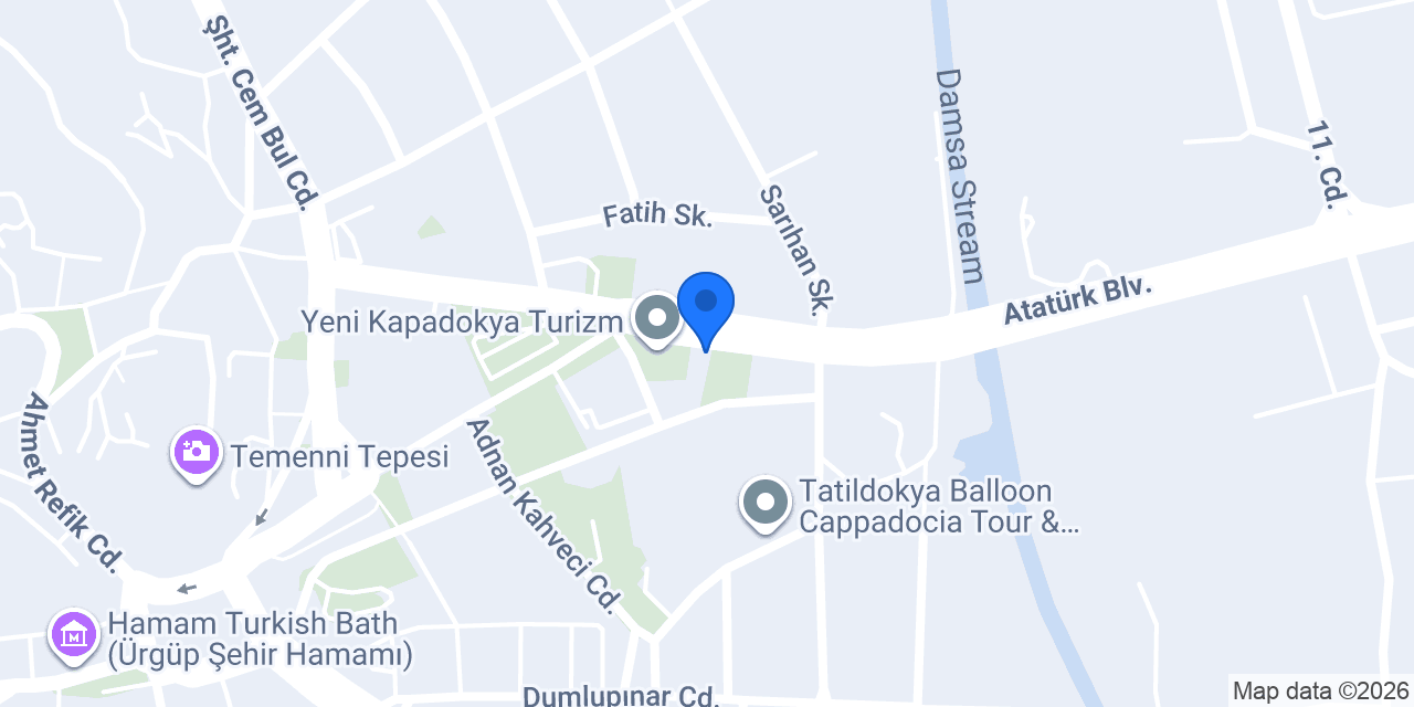Kapadokya Promosyon konumu