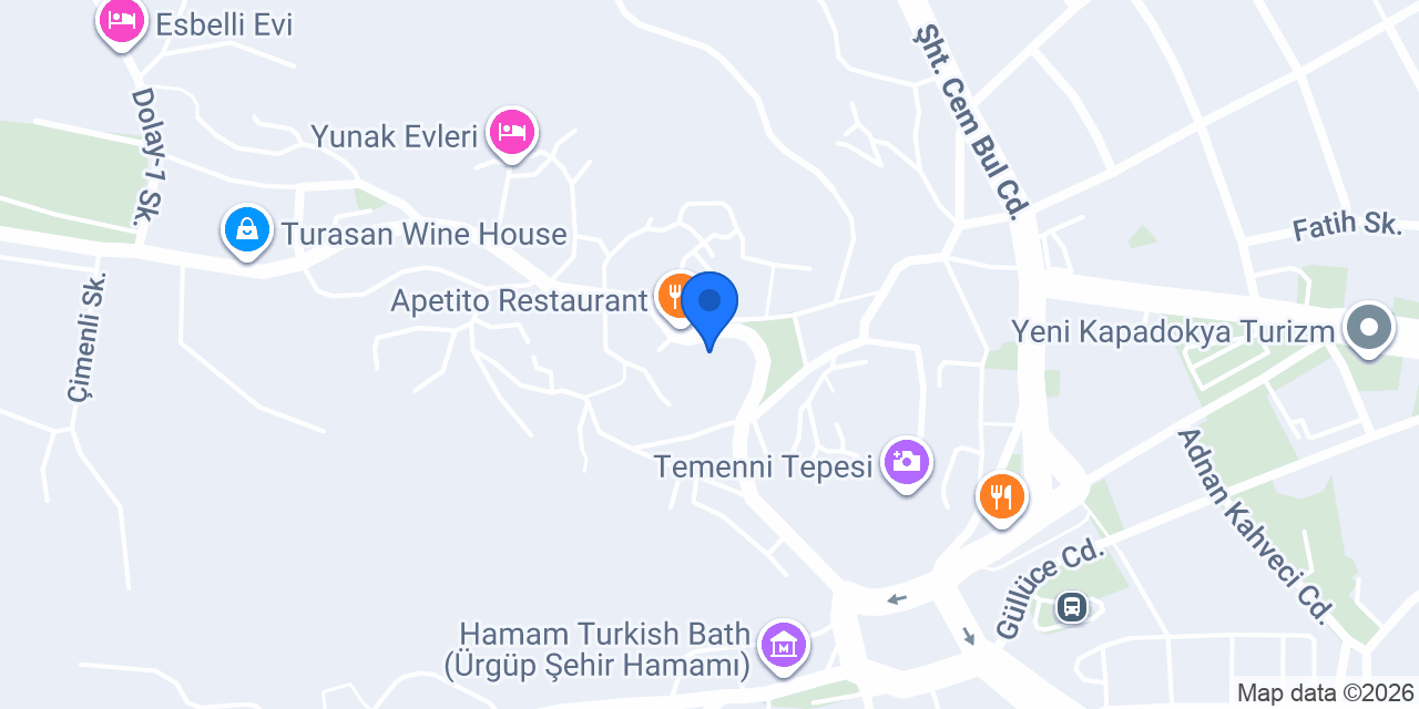 Areni Cappadocia Restaurant konumu