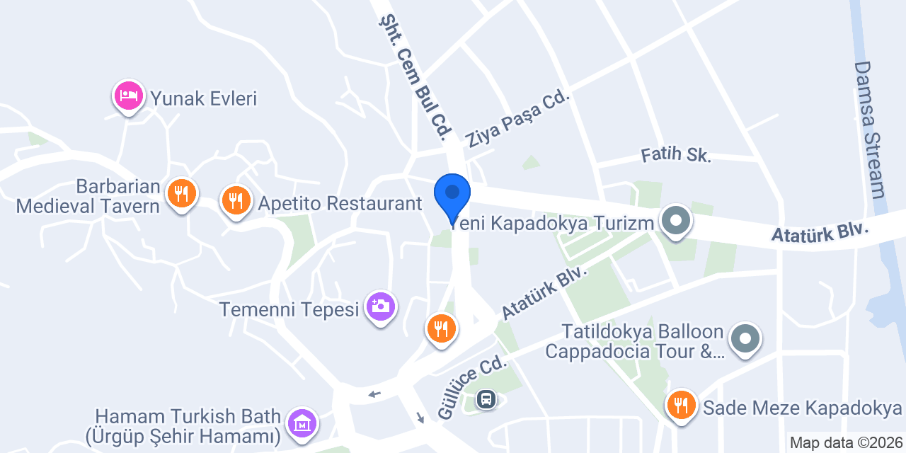 Nezihe’nin Yeri konumu