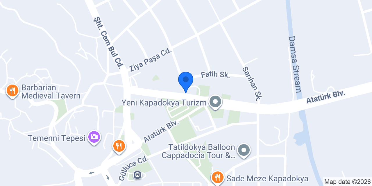 Kapadokya Tatil konumu