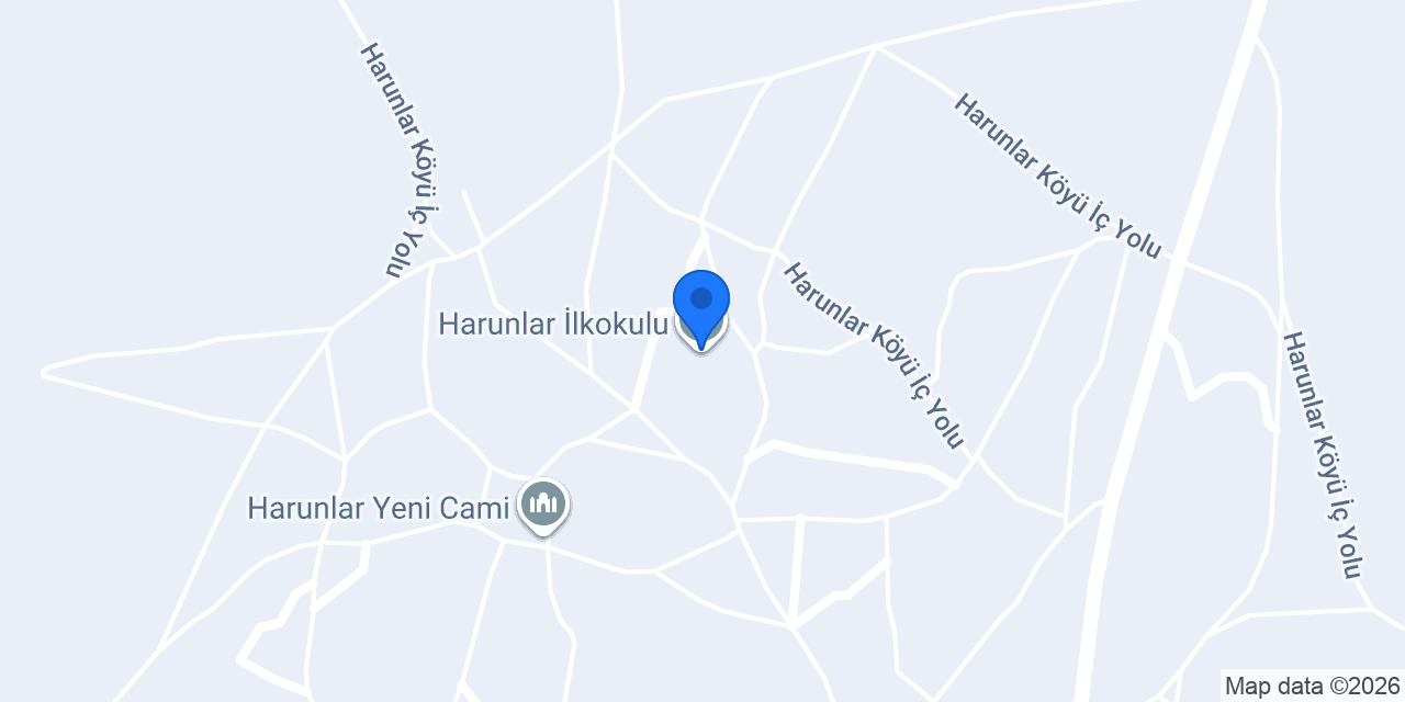 Harunlar İlkokulu konumu