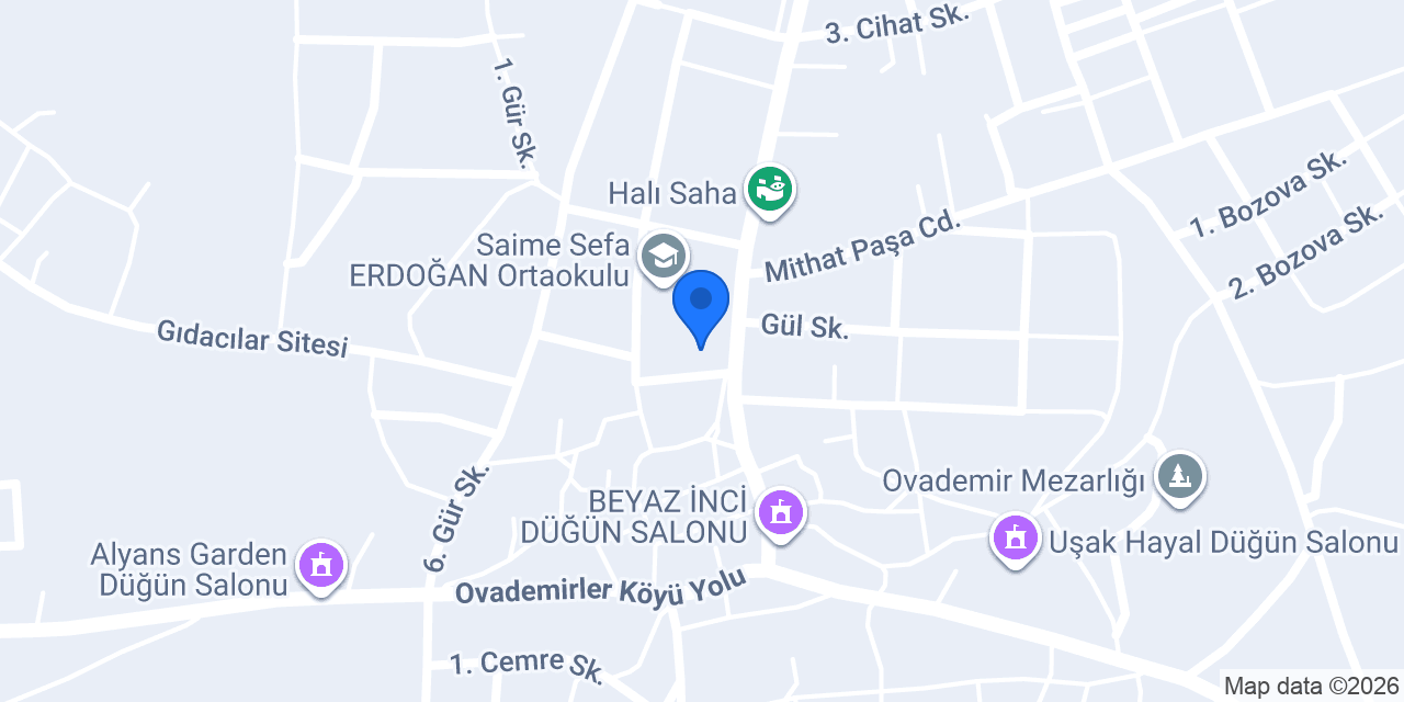 Ayhan Özyozgat Anaokulu konumu