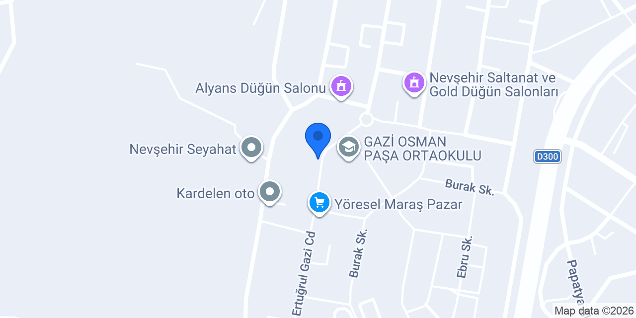 Daire Boyaciniz konumu