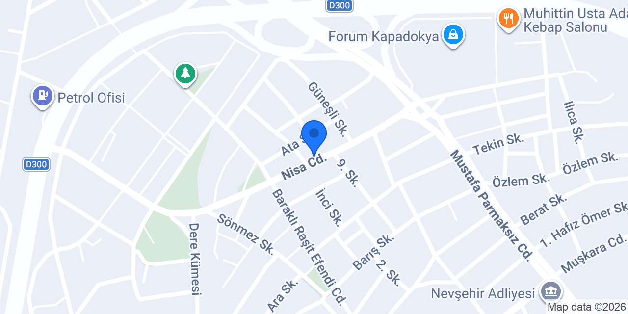 Homesak Yapı Mimarlık Gayrimenkul konumu