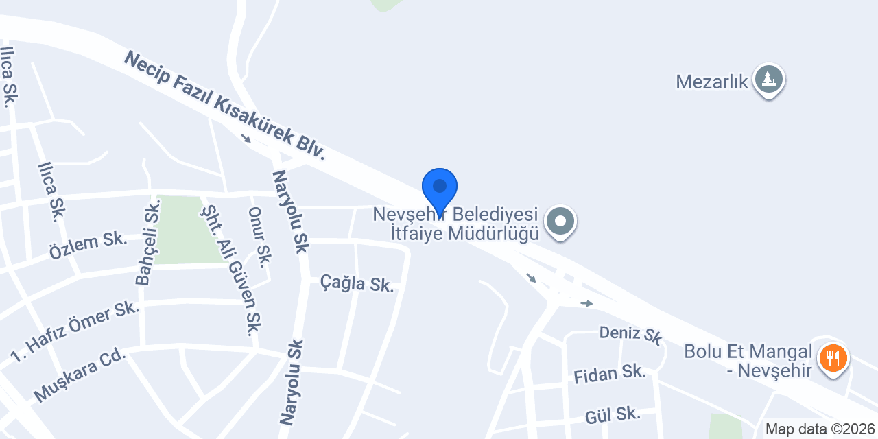 Begonya Yapı Kooperatifi konumu