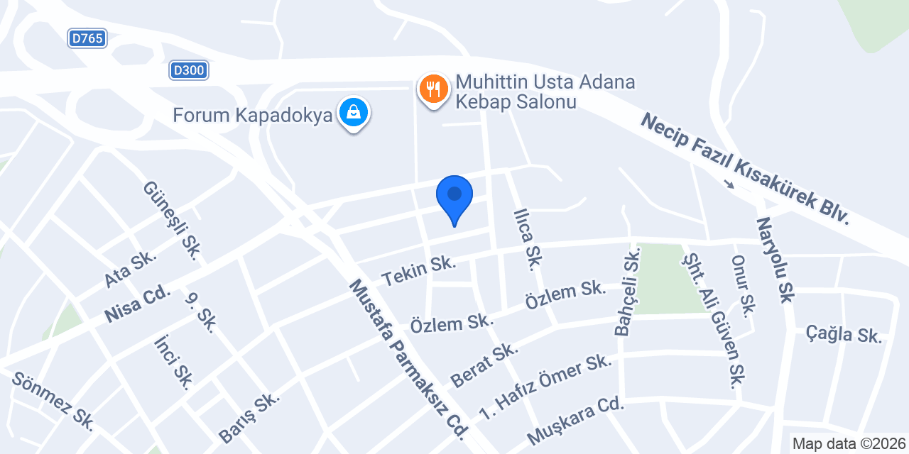 Web Tasarım Ofisi konumu