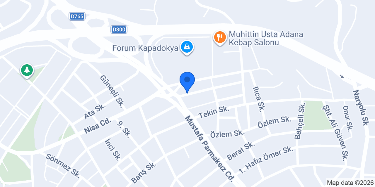 MAVİ GARAGE konumu