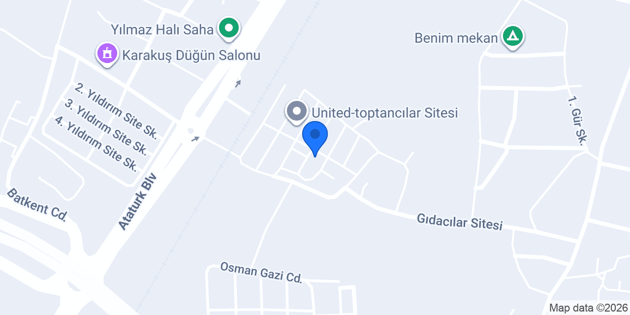 Kadıoğlu Et Ürünleri konumu