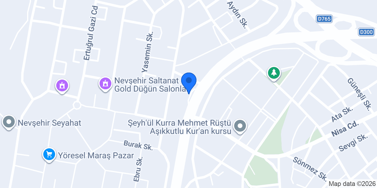 GÖREME OTO LASTİK konumu