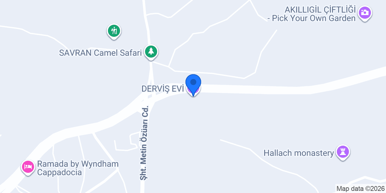 DERVİŞ EVİ konumu