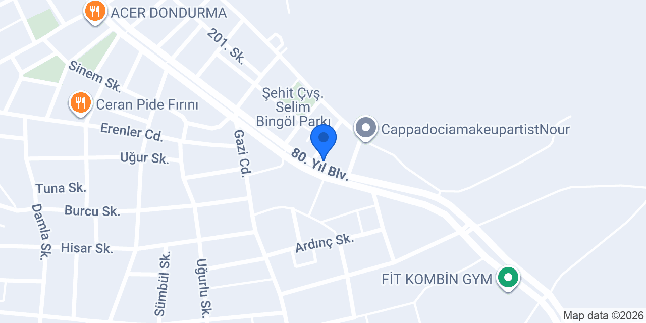 Teta Isı Ltd. Şti. konumu