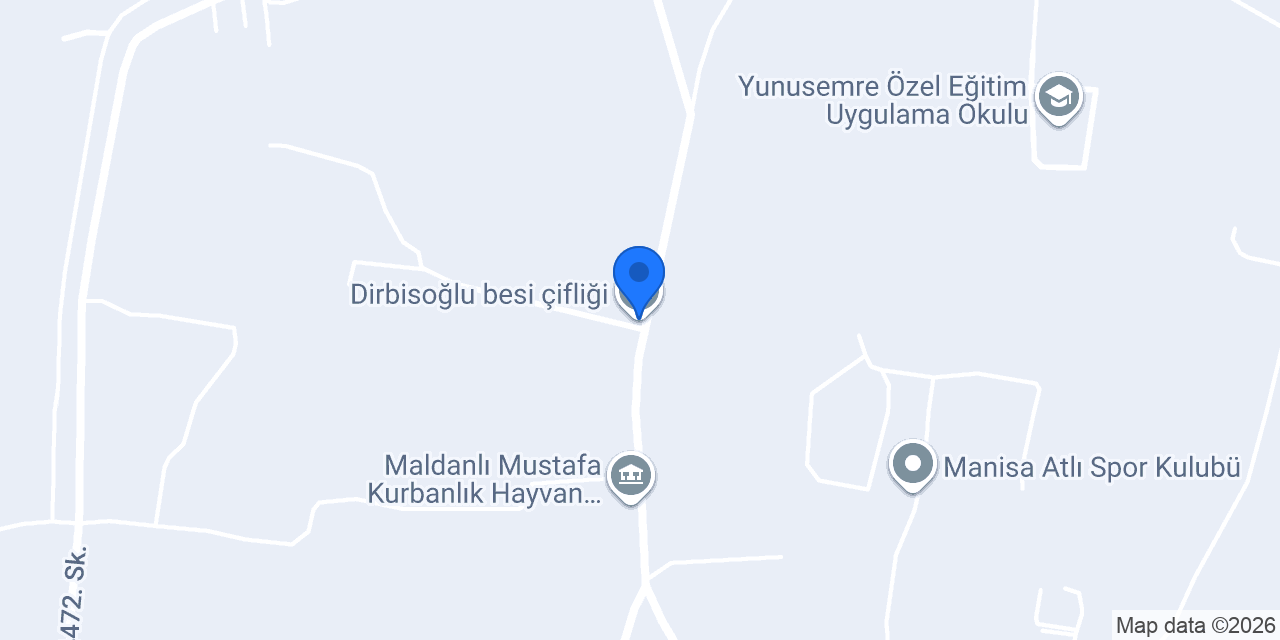 Dirbisoğlu besi çifliği konumu