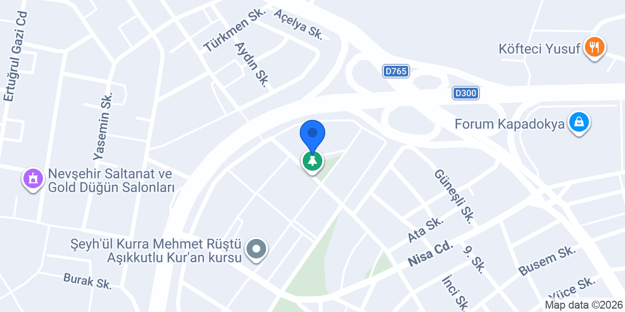 Nevşehir Klima servisi konumu