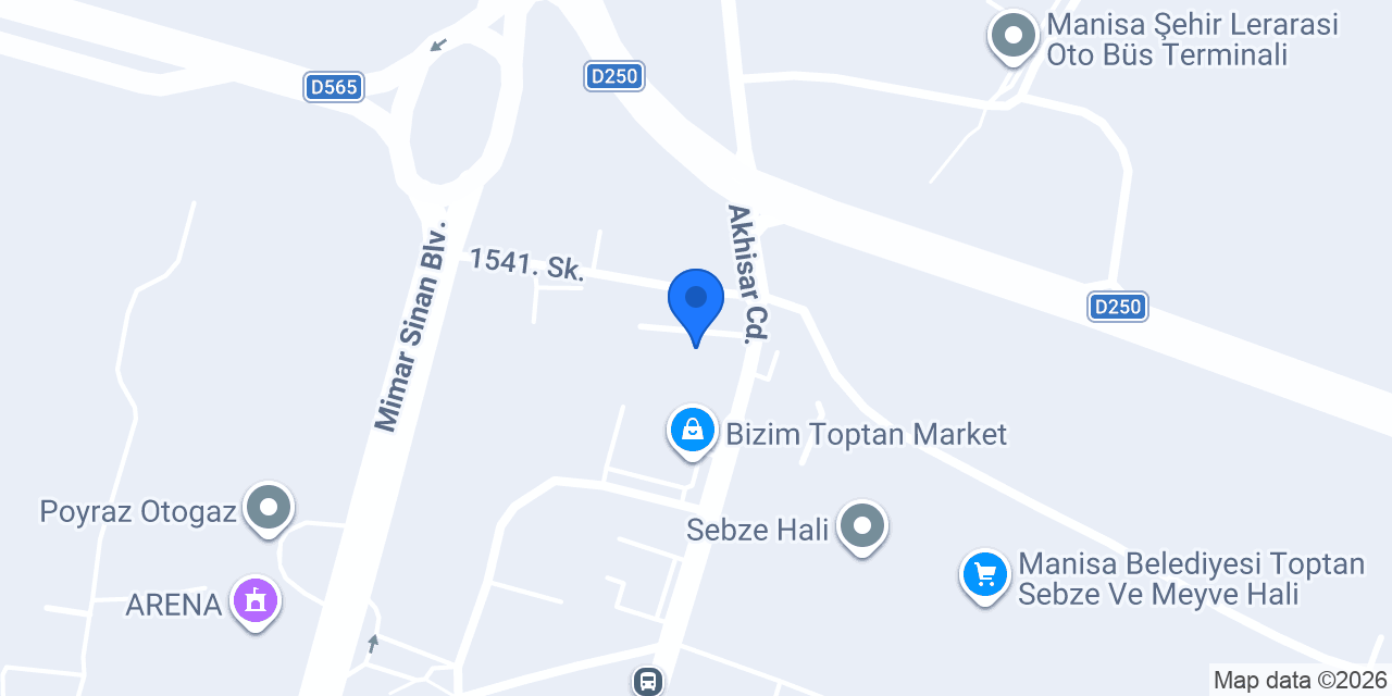Dilek Tuz Ltd Şti konumu