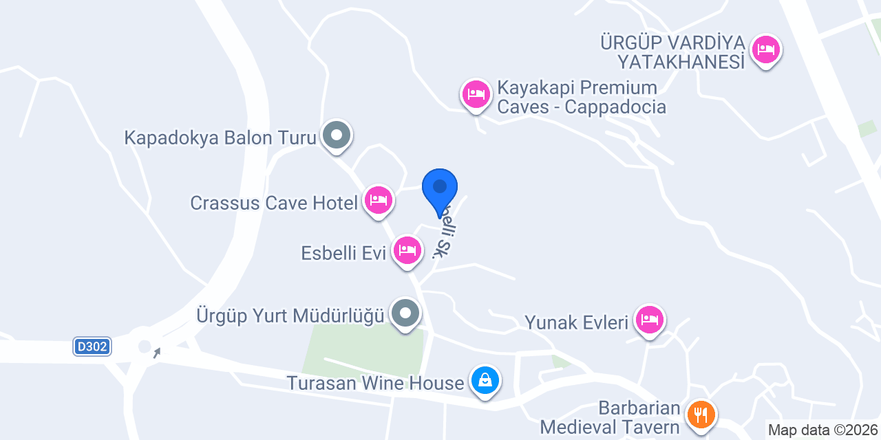 Zeydem Suites - Luxury Cave Cappadocia konumu