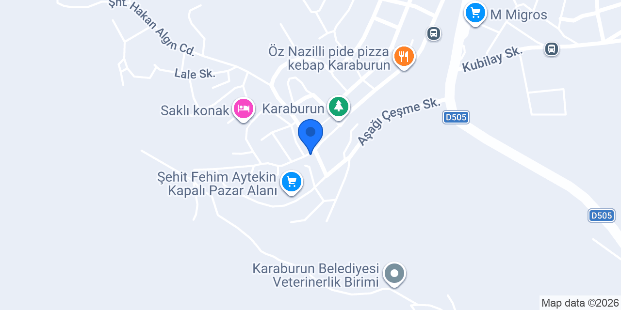 Peluze Patisserie konumu